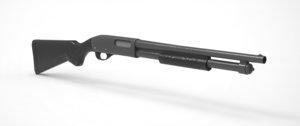 remington 870 3D model
