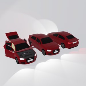 a3 car games 3D model