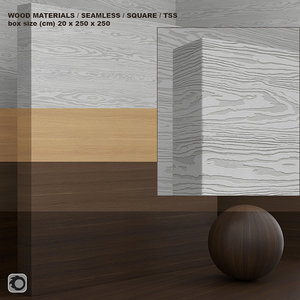 Material wood TSS plate CLEAF (seamless) - set 57