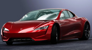 tesla roadster 3D model