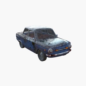 3D car zaz model