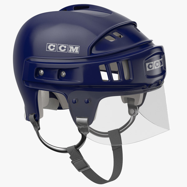 3D model ccm helmet worn