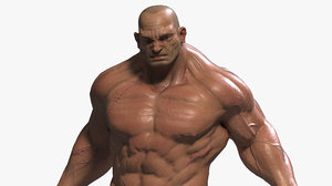character skin 3D model
