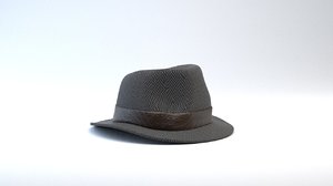 3D hat character