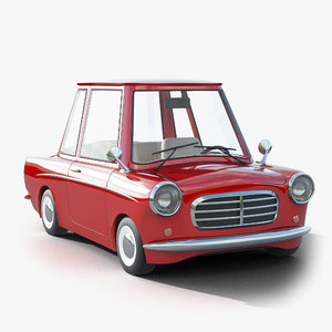 cartoon car toon 3D model