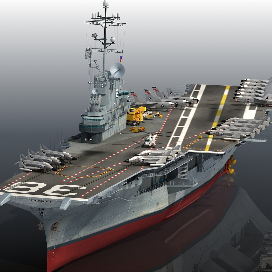 Uss shangri-la cvs 38 3D model - TurboSquid 1537756