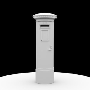 3D post box postbox
