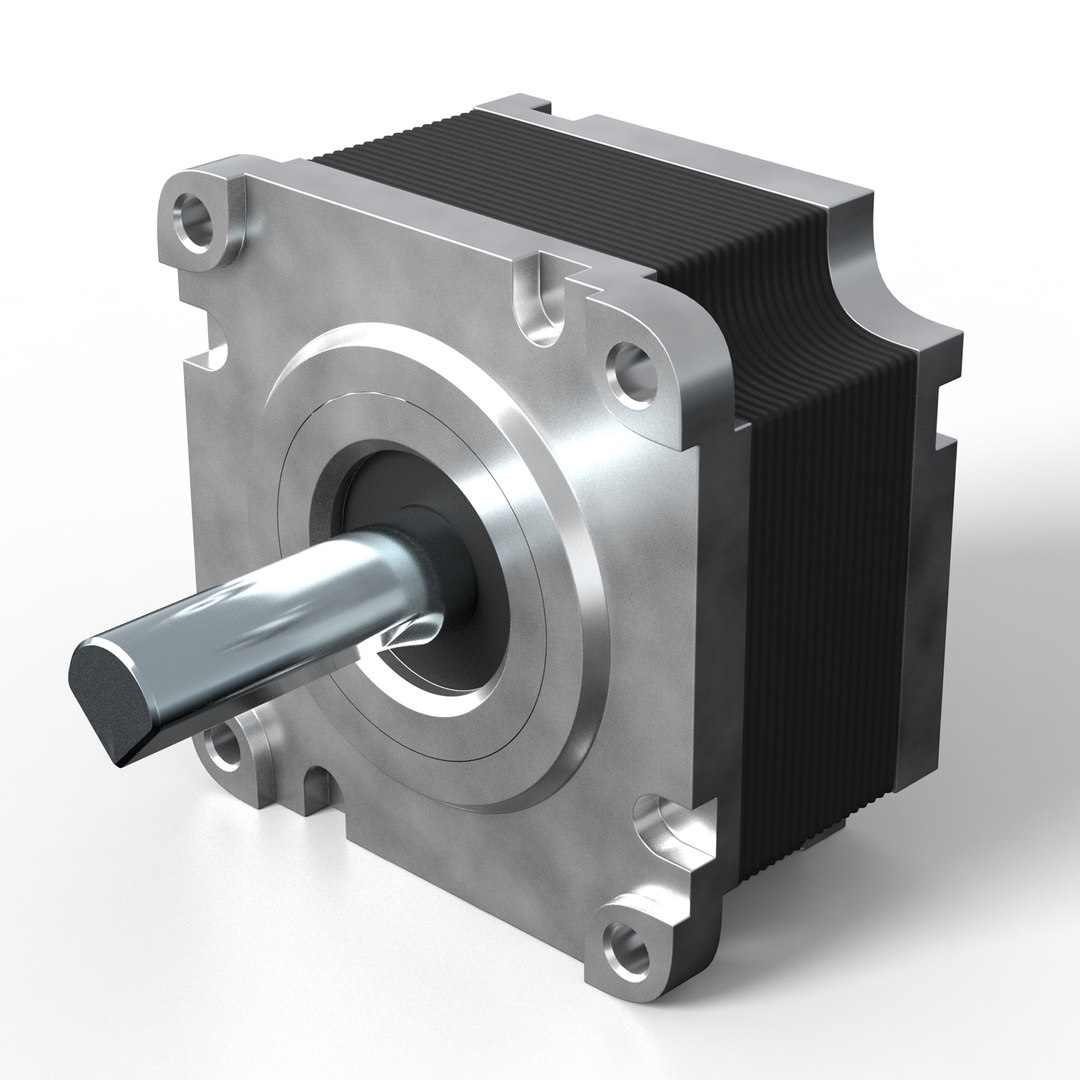 3D stepper motor TurboSquid 1537858