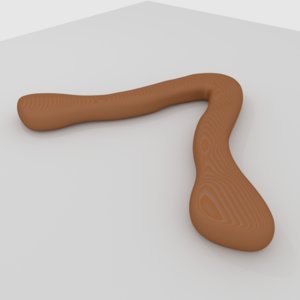 3D boomerang 3