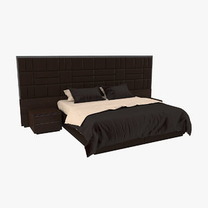 bed smania caesar 3D model