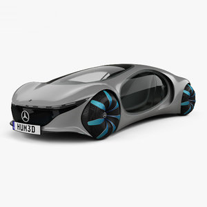 mercedes-benz vision avtr 3D model
