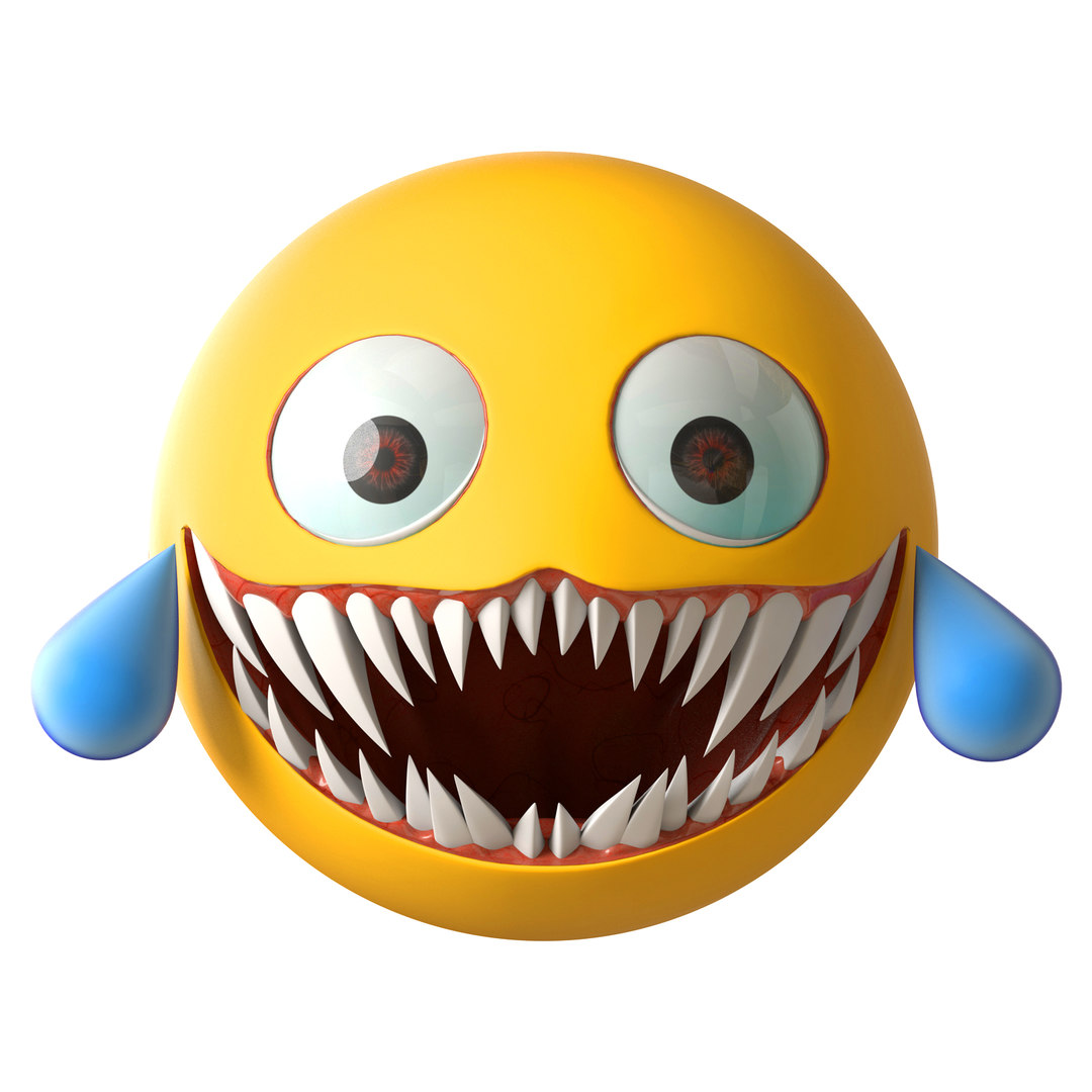 3D model emoji monster character TurboSquid 1538027