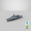 type 26 frigate canadian 3D model
