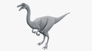 dinosaur gallimimus model
