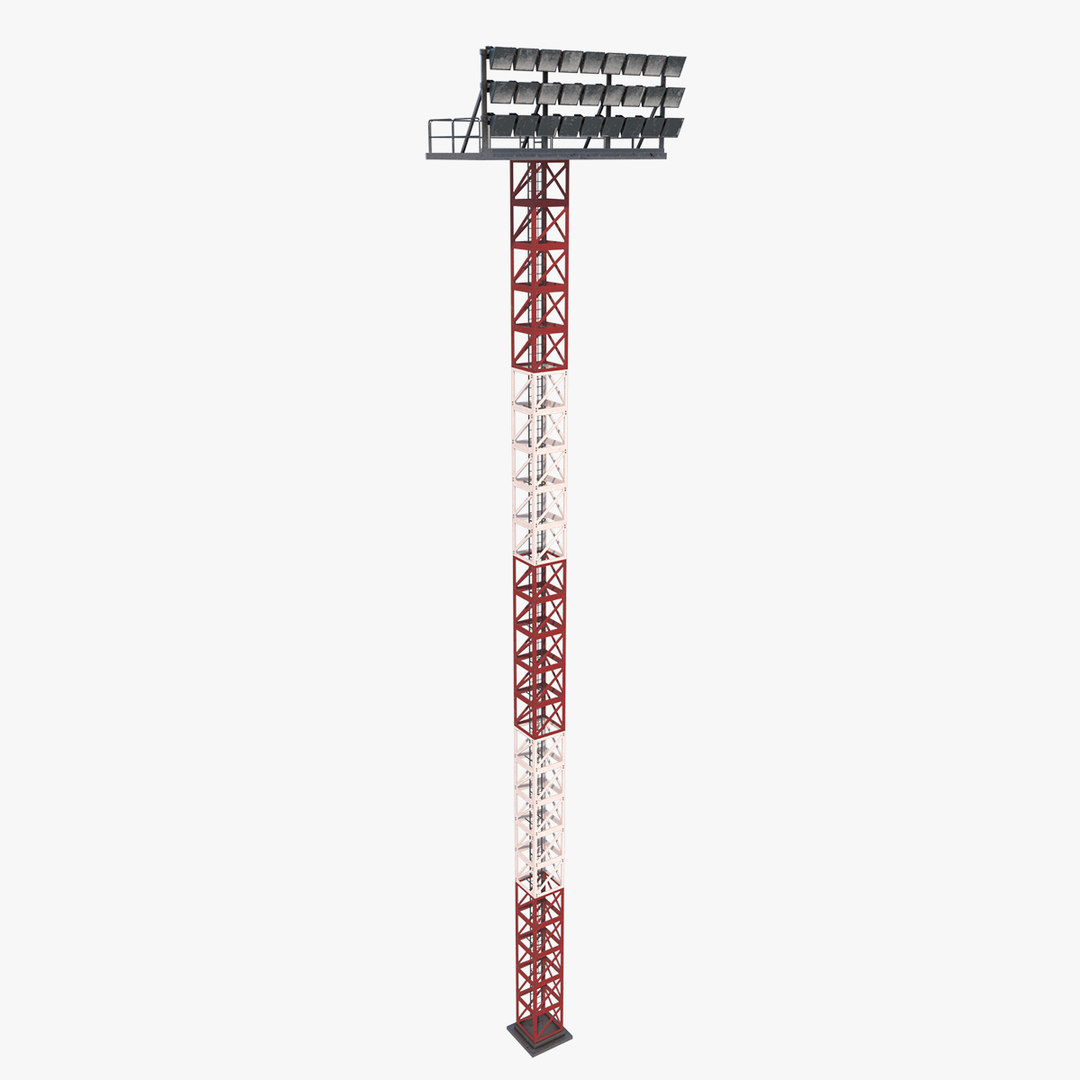 Lighting tower 3D model - TurboSquid 1538163