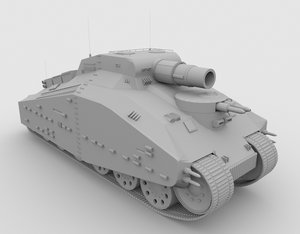 uber tank 3D model