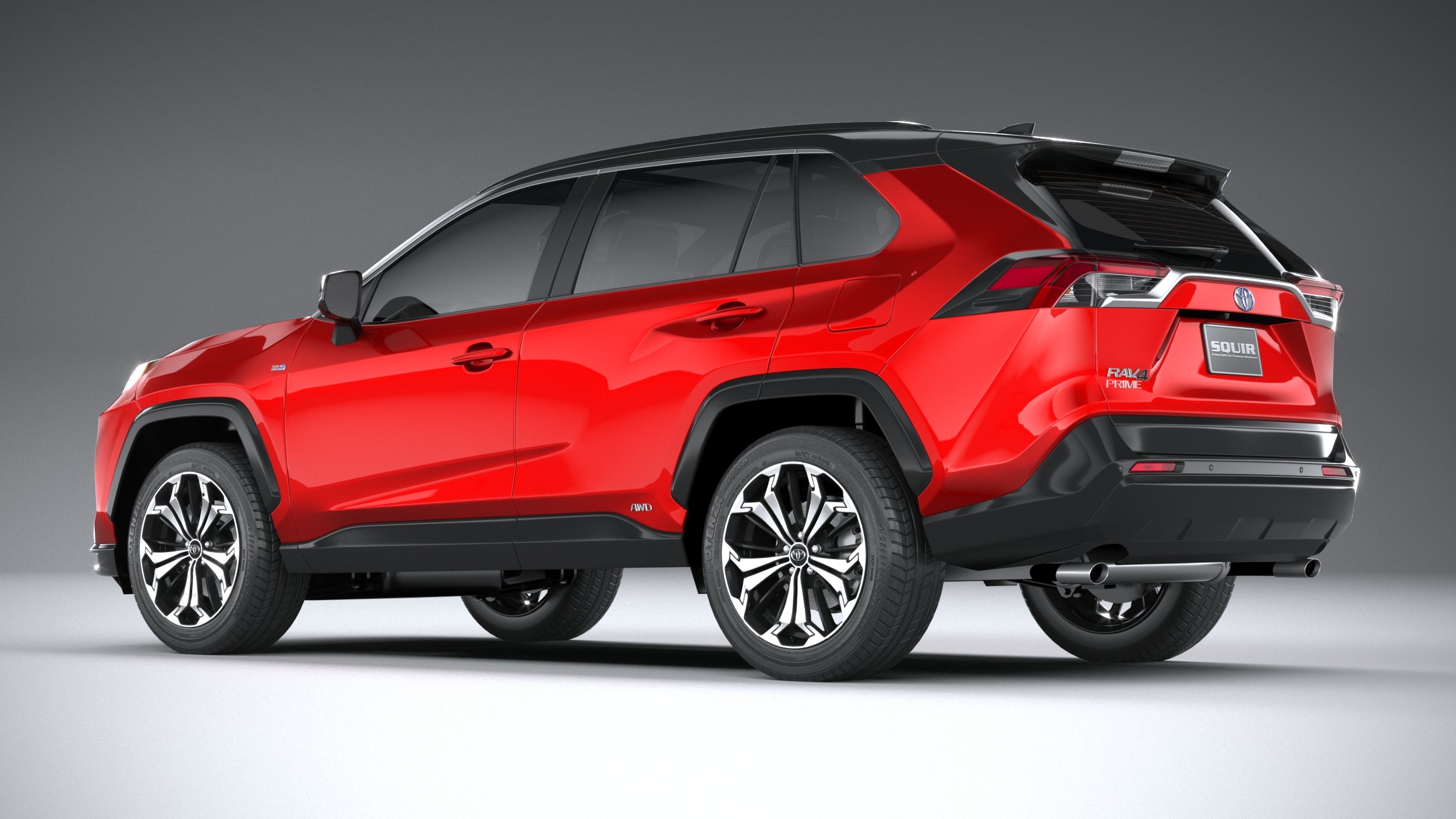 Toyota rav4 prime 3D model - TurboSquid 1538345