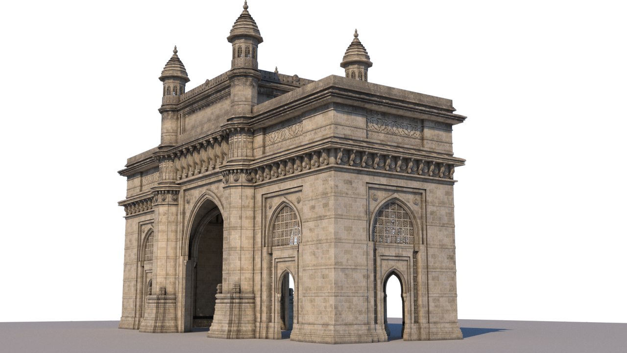 Gateway india 3D TurboSquid 1538555