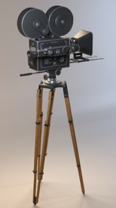 vintage camera 3D model