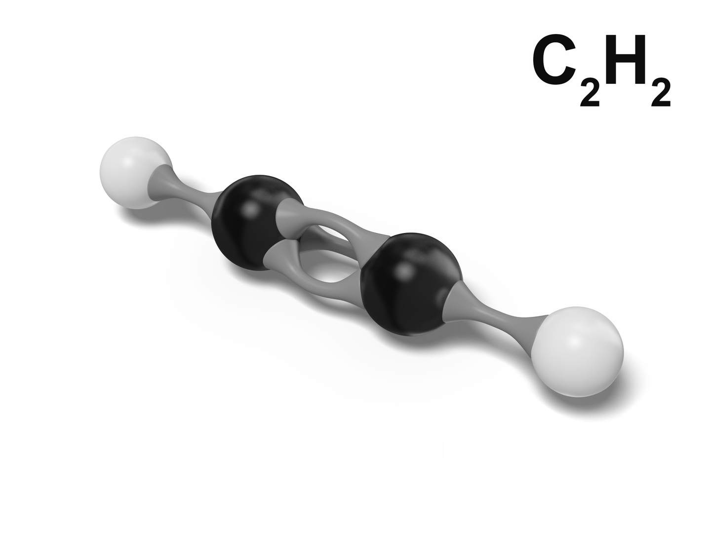 Acetylene Molecule C2h2 Modeled 3d Turbosquid 1538066