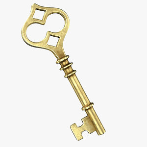 3D old key