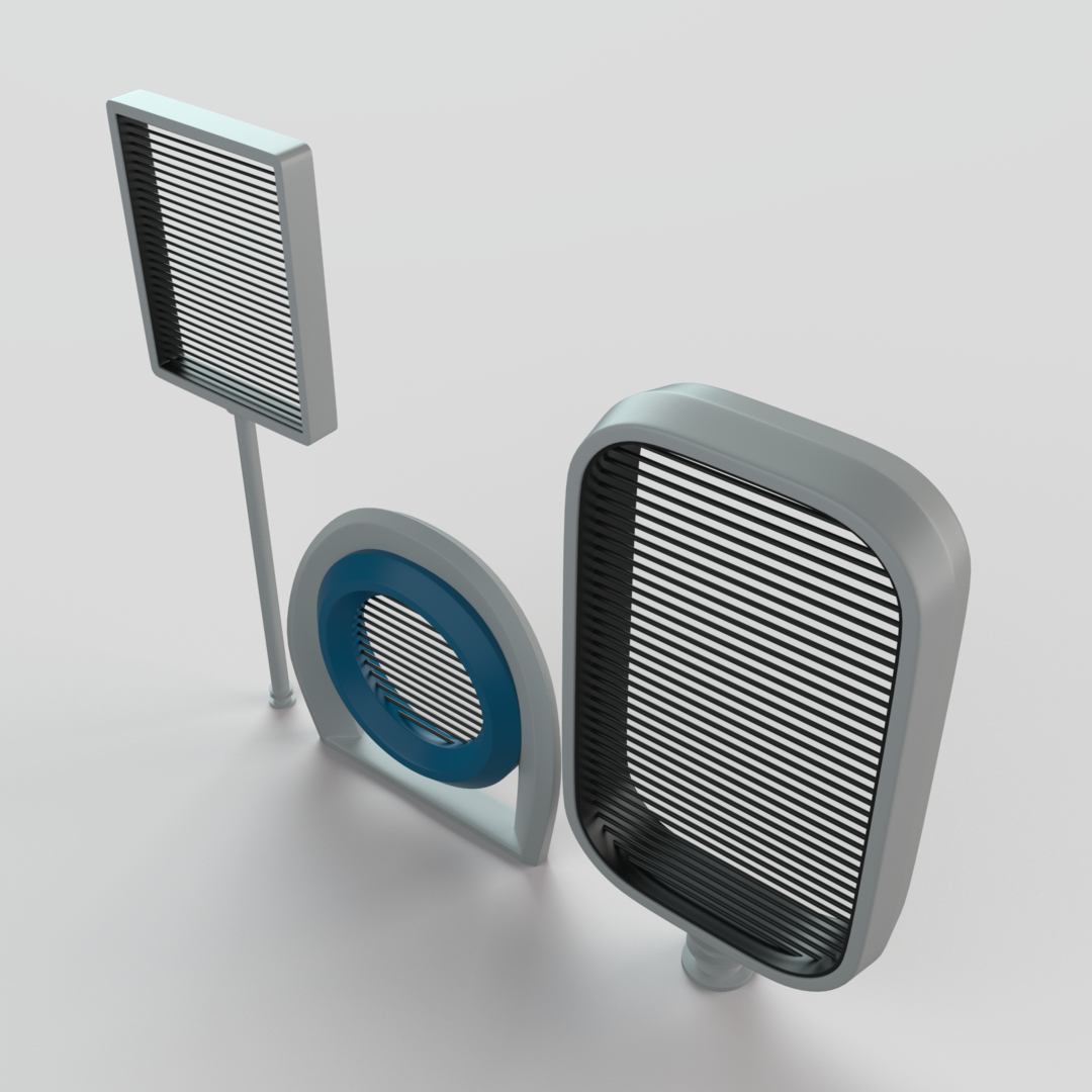 3D ewicon wind turbine - TurboSquid 1538849