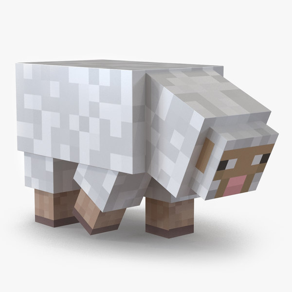 Minecraft Sheep Rigged For Modo3d模型 Turbosquid