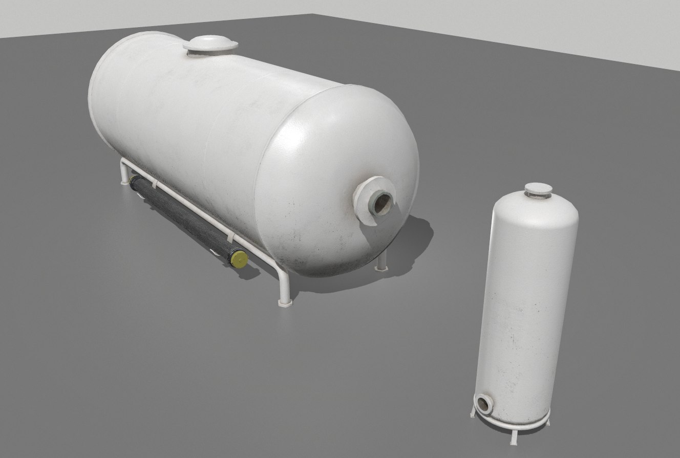 Industrial tanks 3D model TurboSquid 1526295