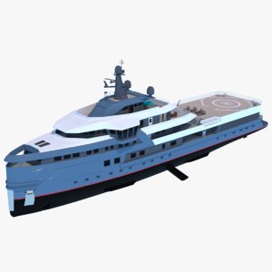 premiere expedition yacht 75 3D