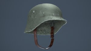 german ww2 m35 helmet 3D model
