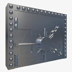3D bank vault model