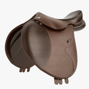 horse saddle 3D model