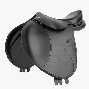 3D horse saddle