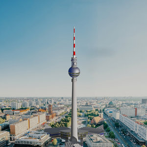 fernsehturm berlin 3D model