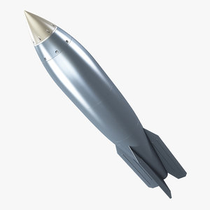 3D generic rocket v 1 model