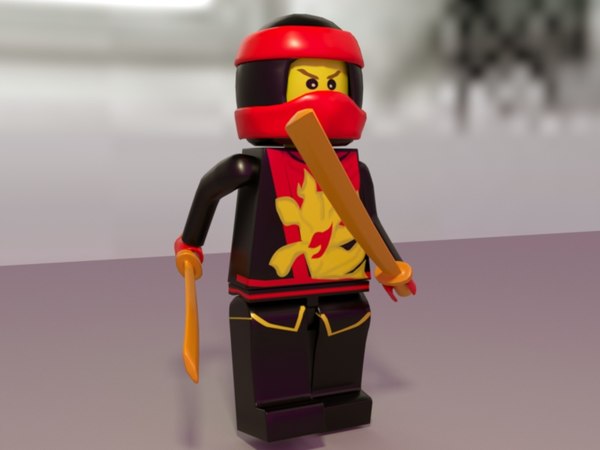 Kai lego ninjago 3D model - TurboSquid