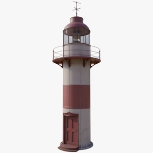 lighthouse light house 3D model