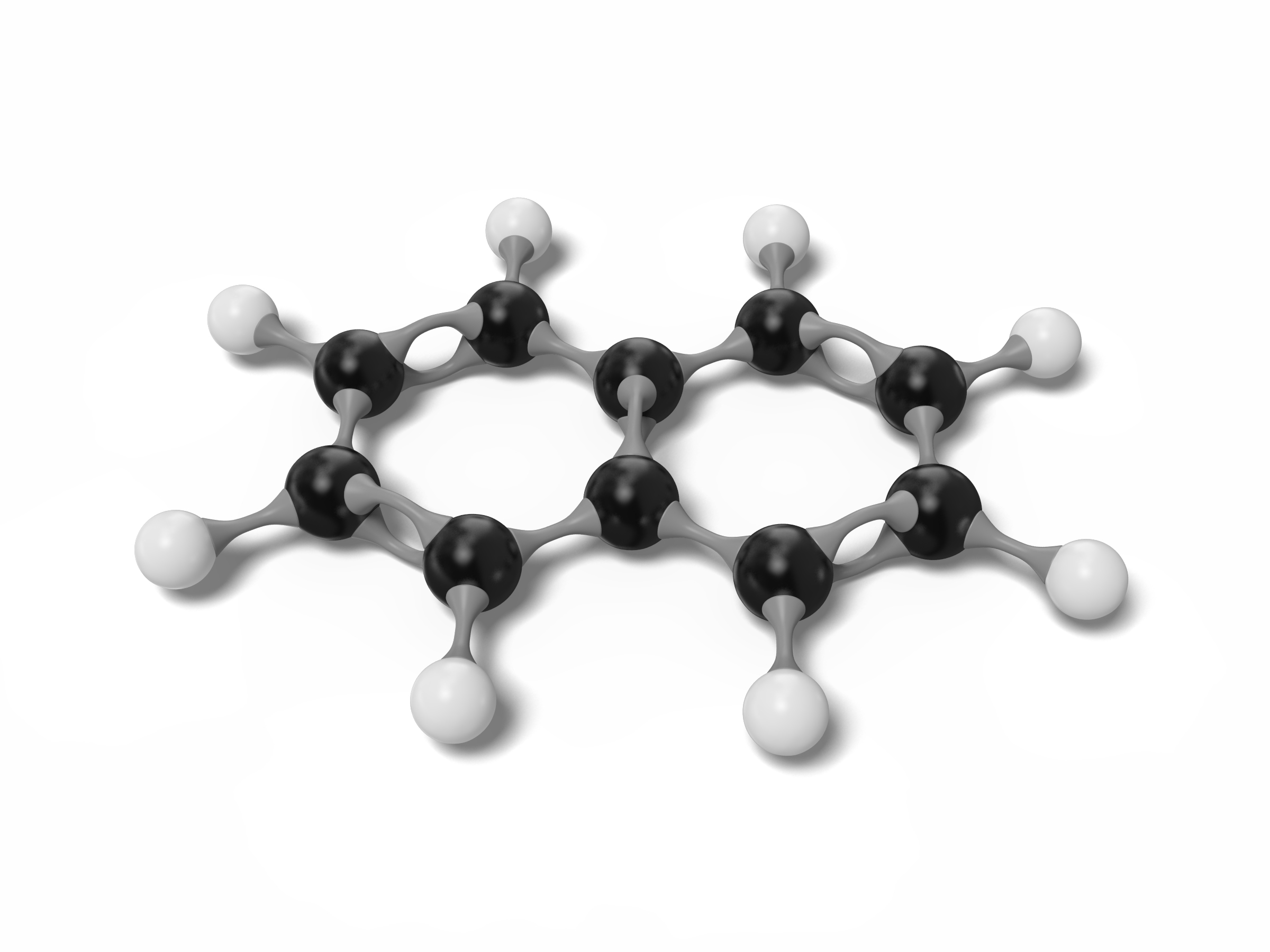 naphthalene-molecule-c10h8-modeled-3d-turbosquid-1539683