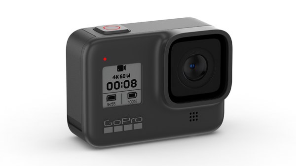 Gopro Hero 8 3d Model Turbosquid