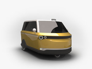 future rickshaw alternative 3D model