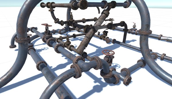 3D модель Пакет труб - TurboSquid 1540158