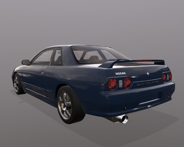 Nissan Skyline R32 Gts T 3d Turbosquid