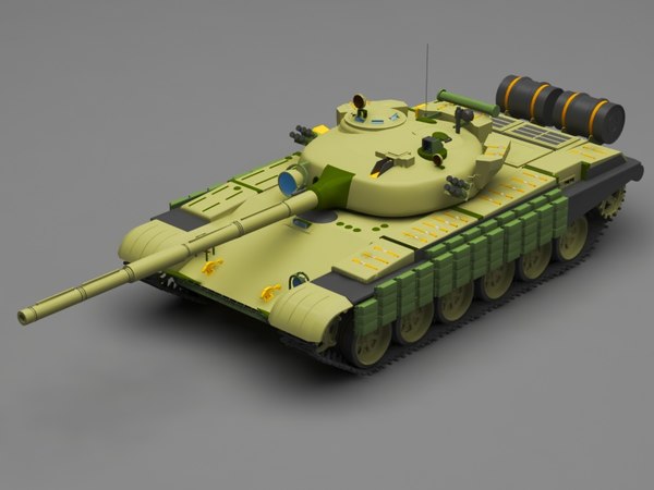 3d Tank T 72b Turbosquid