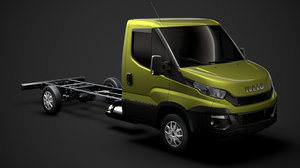 3D iveco daily single cab