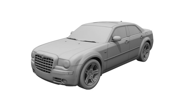 chrysler 300 car 3D model