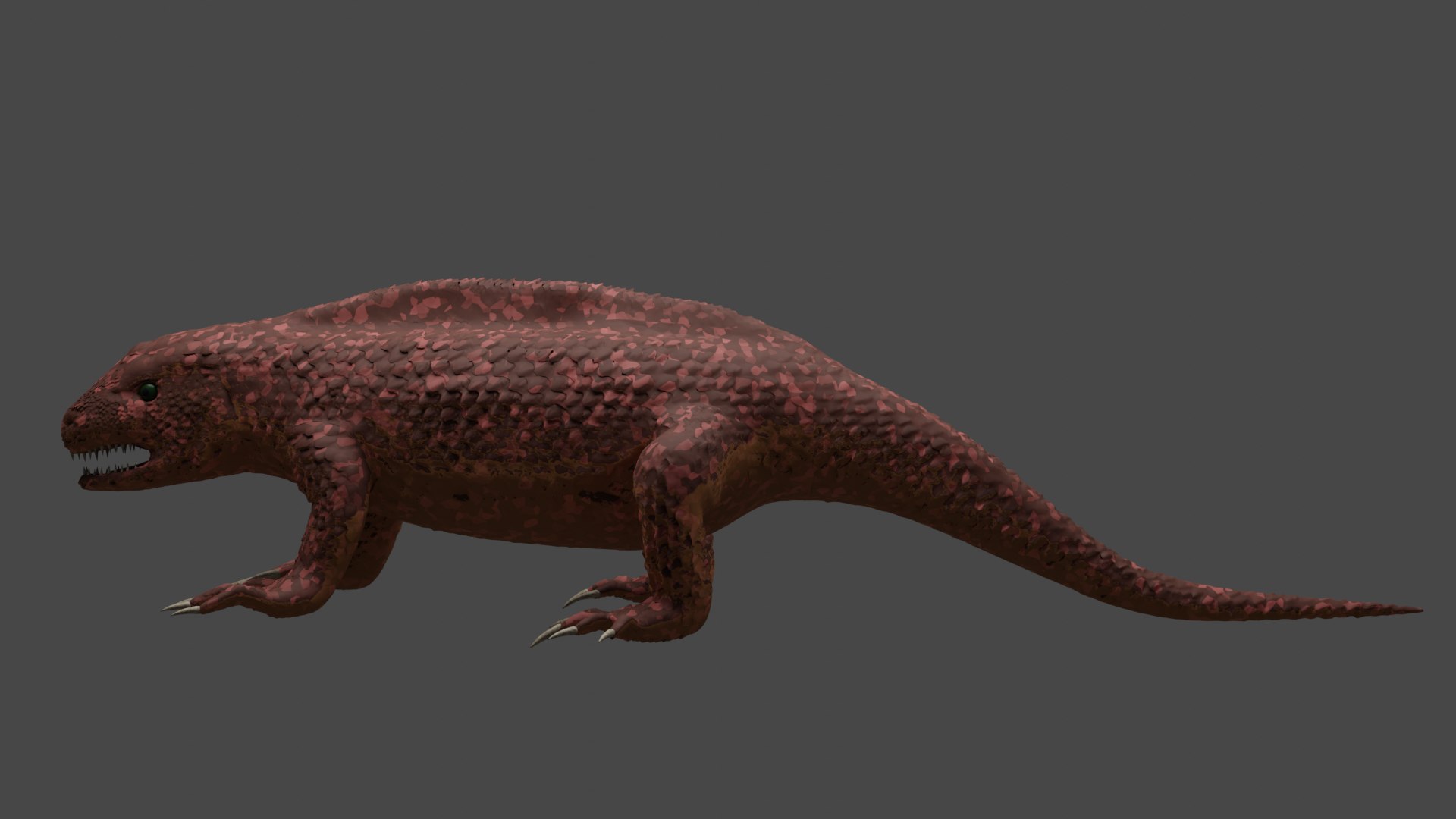 3D prehistoric lizard - TurboSquid 1540779