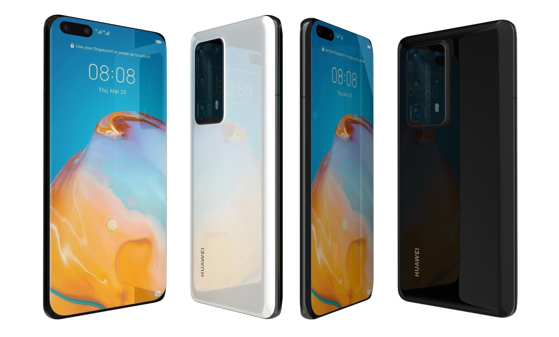 3D model huawei p40 pro black - TurboSquid 1540871