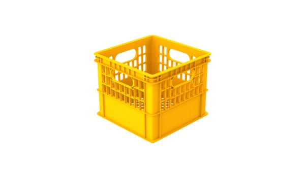 3d milk crate