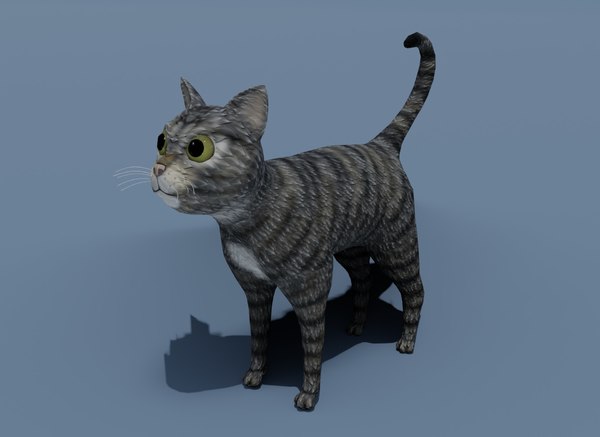 Blender 3d Models Cat