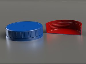 bottle cap 3D model